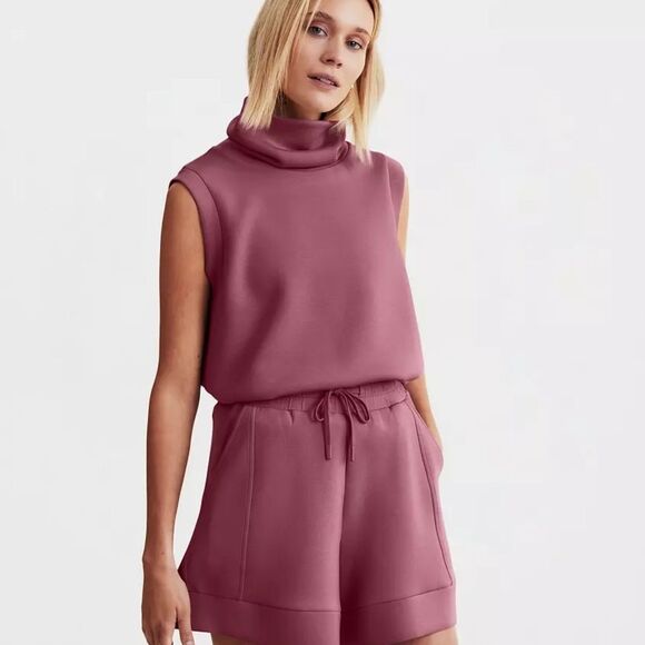 VARLEY Leigh Turtleneck Tank Top NWT - Picture 1 of 4